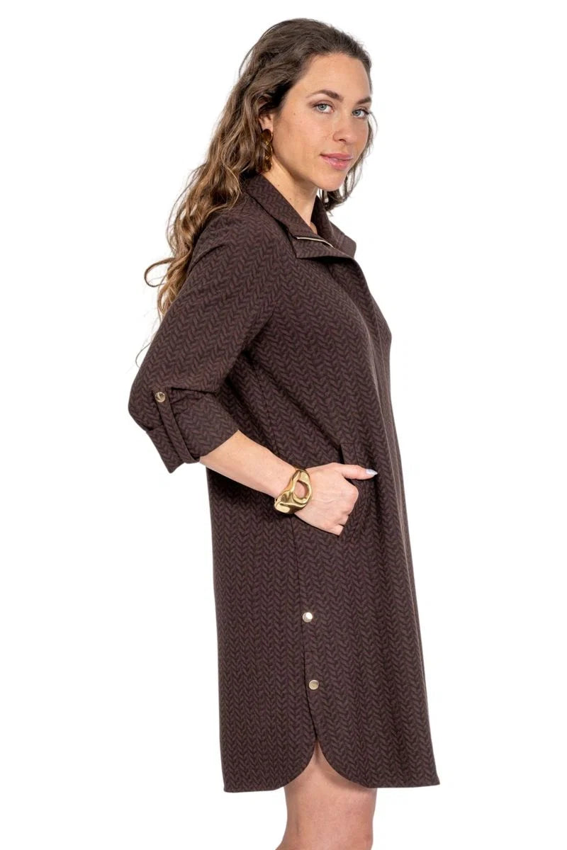 MILO CHOCOLATE DRESS
