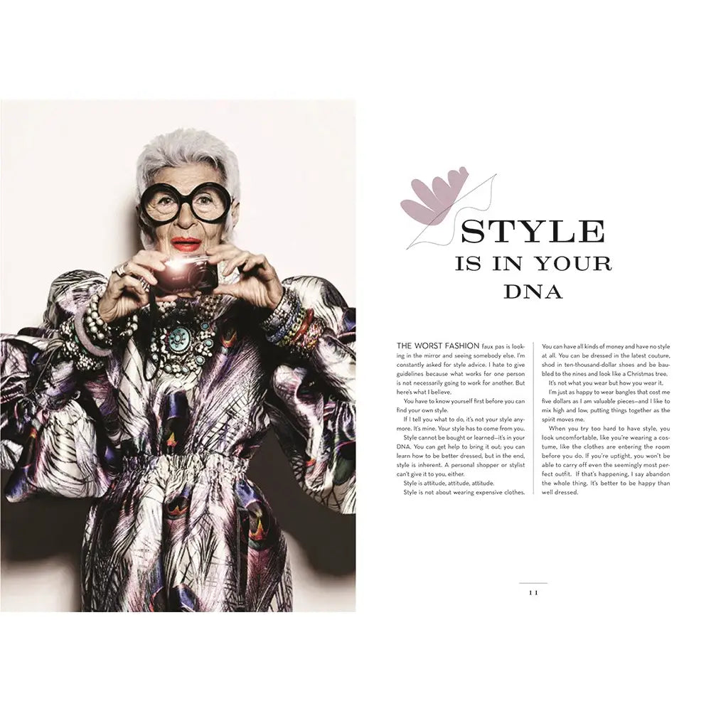 IRIS APFEL: IRIS APFEL
