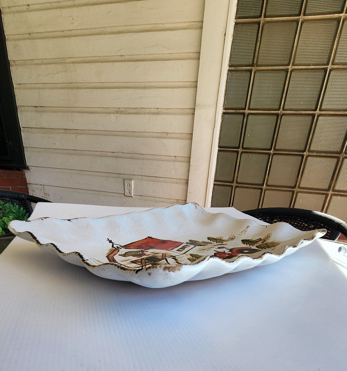 A FARM REMEMBERED PLATTER