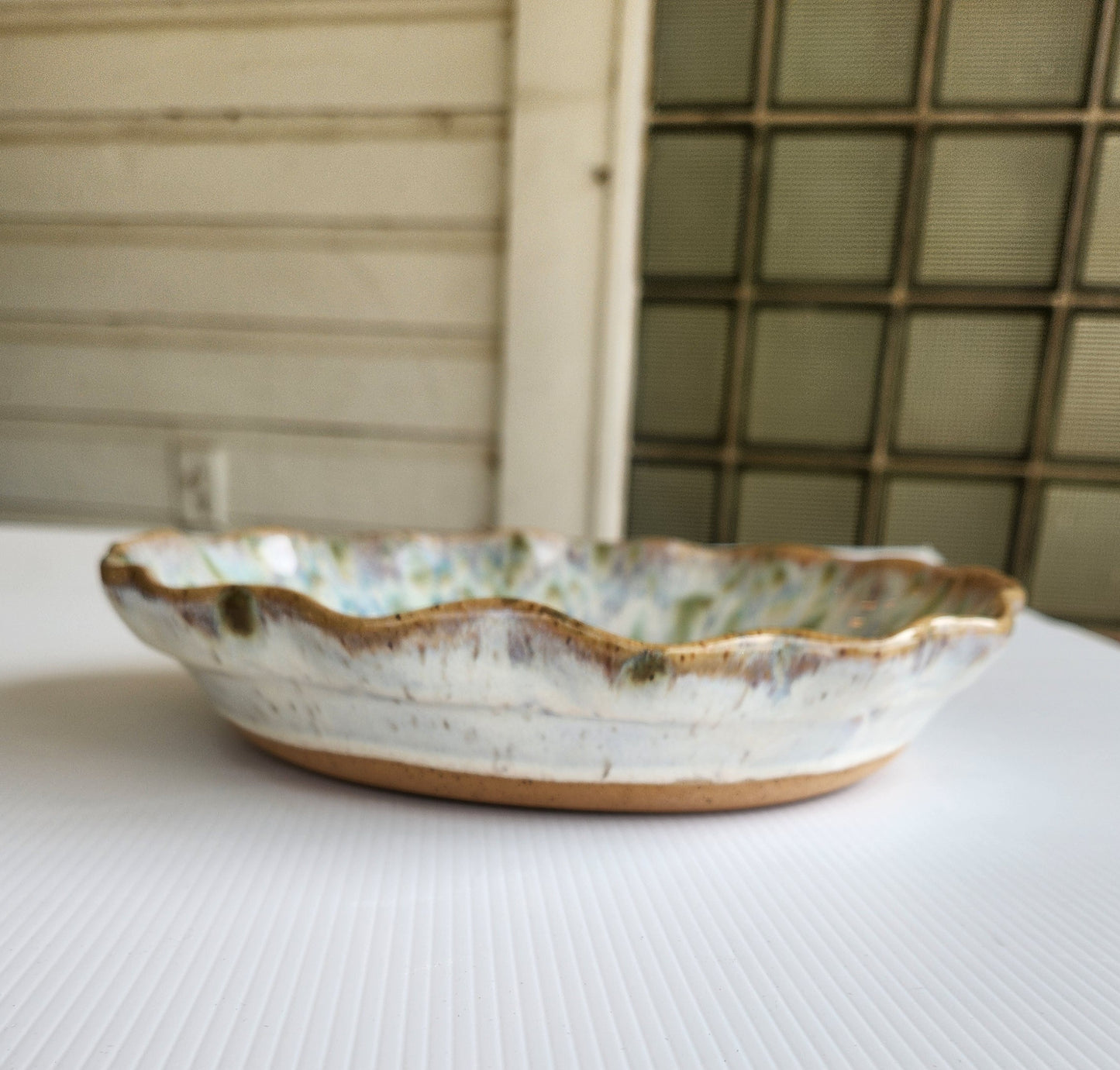 BAKERY PIE DISH - BOTANICAL