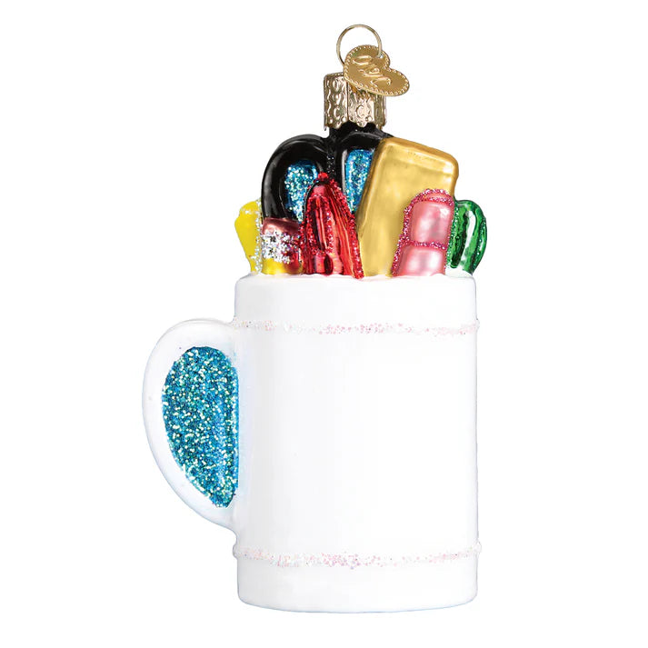 BEST TEACHER MUG ORNAMENT