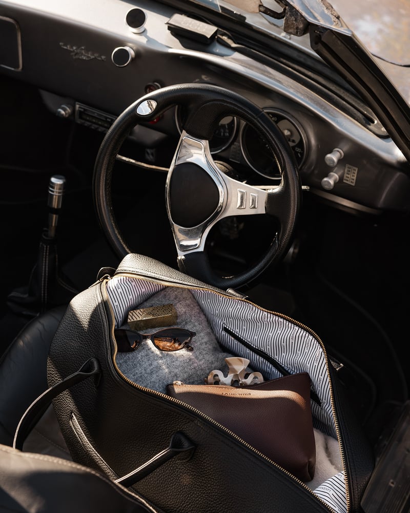 OHIO OVERNIGHT BAG - BLACK