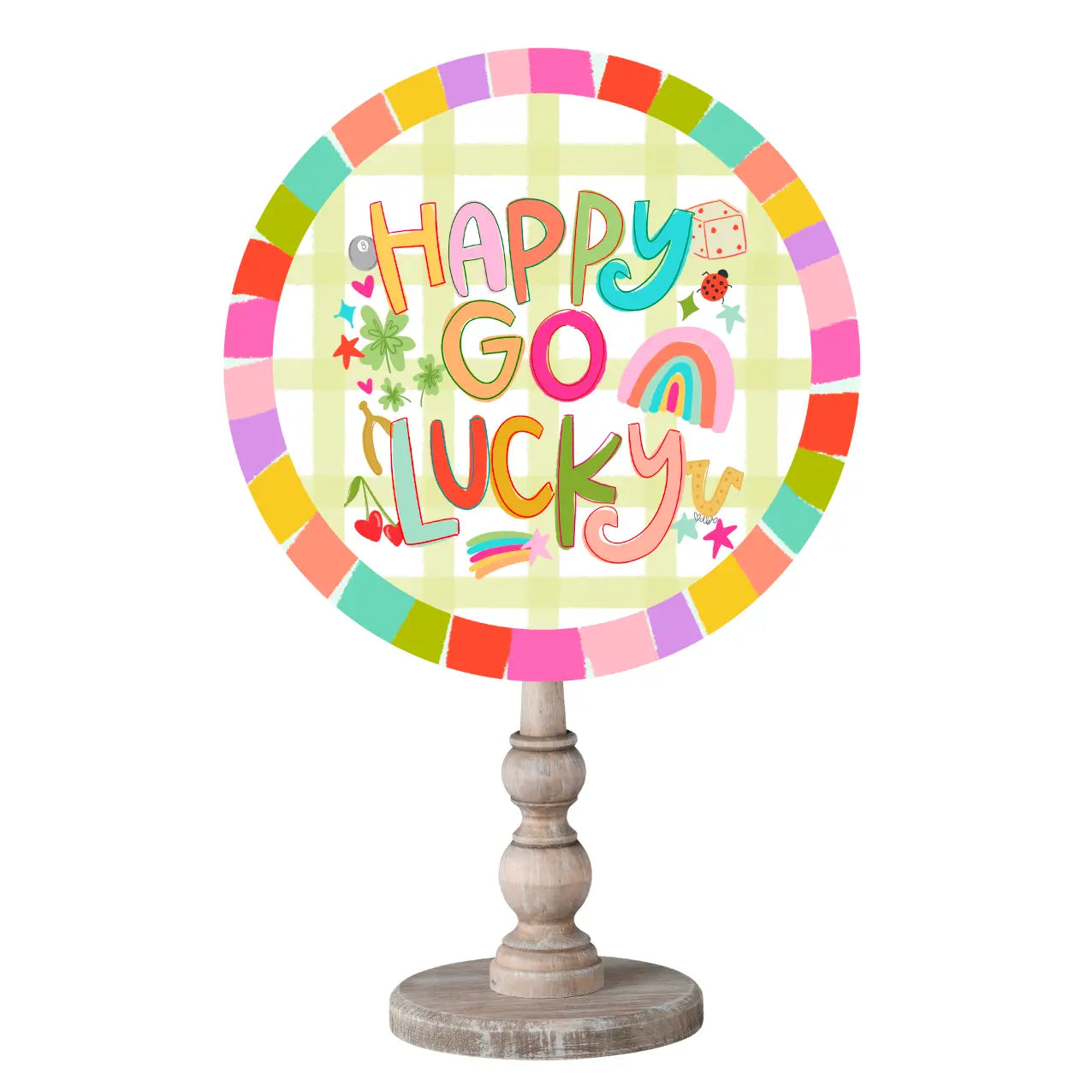 HAPPY GO LUCKY TOPPER