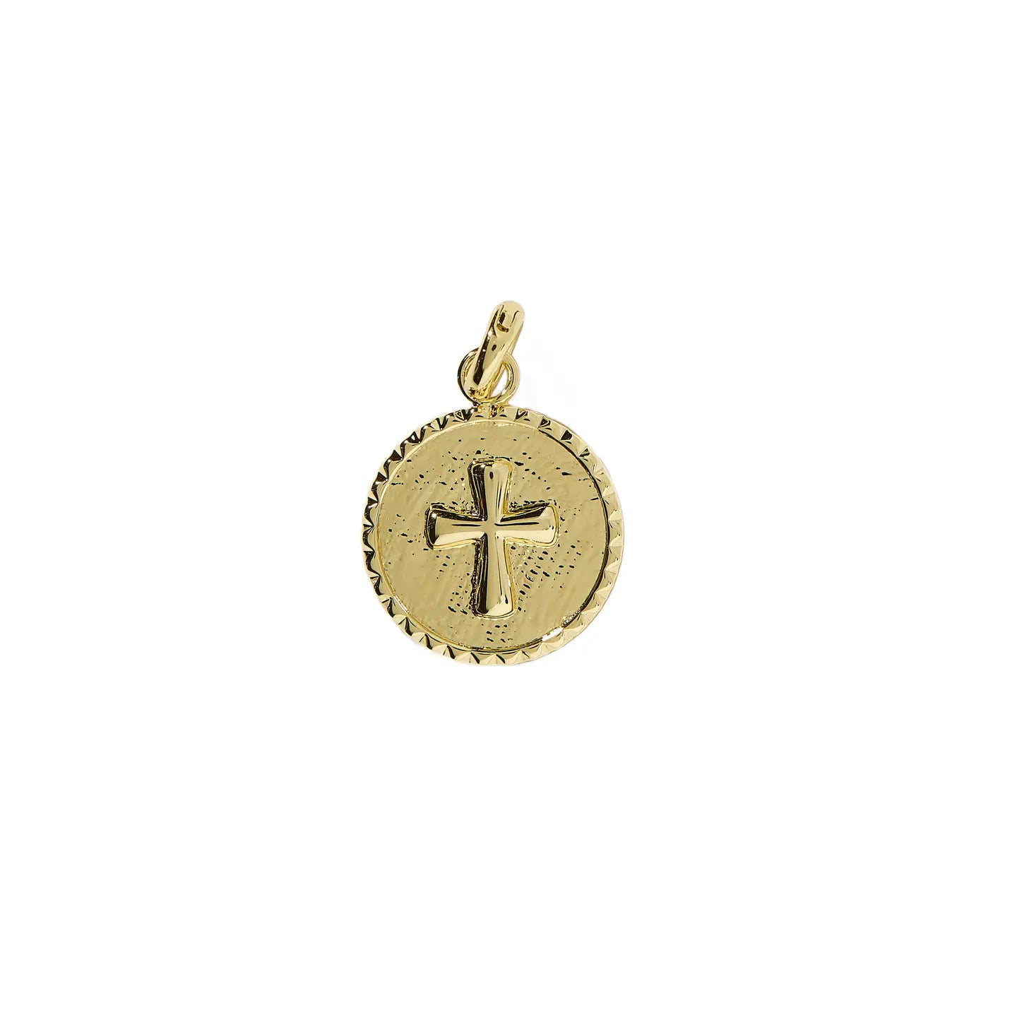 CROSS COIN CHARM