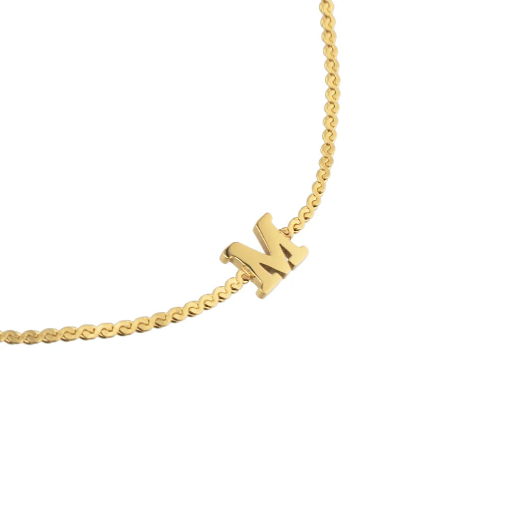 DAINTY LOVE INITIAL BRACELET