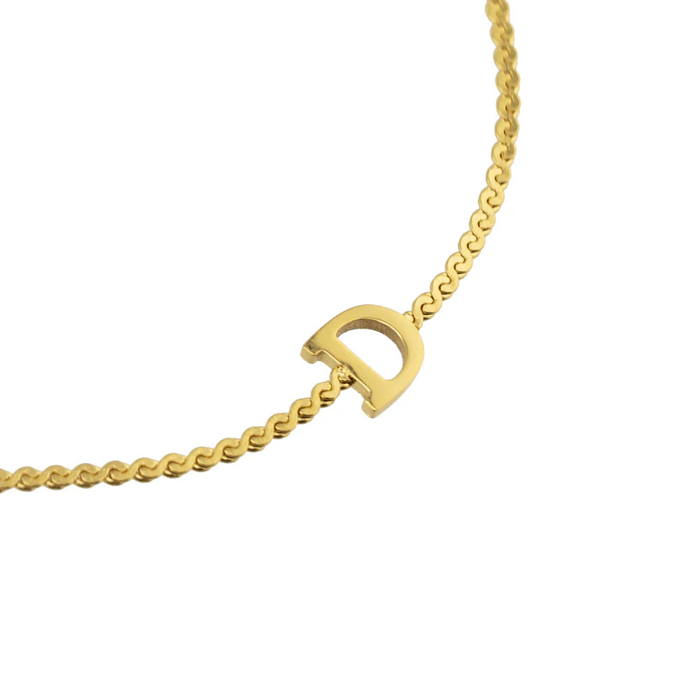 DAINTY LOVE INITIAL BRACELET
