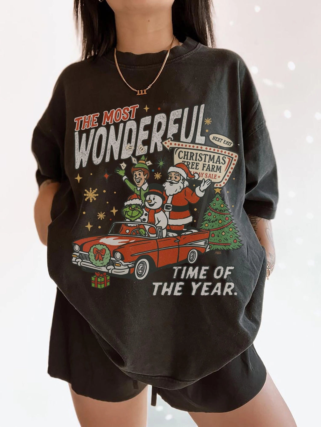 90'S VINTAGE CHRISTMAS TEE