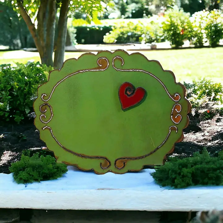 METAL PICTURE FRAME/MEMO BOARD - HEART