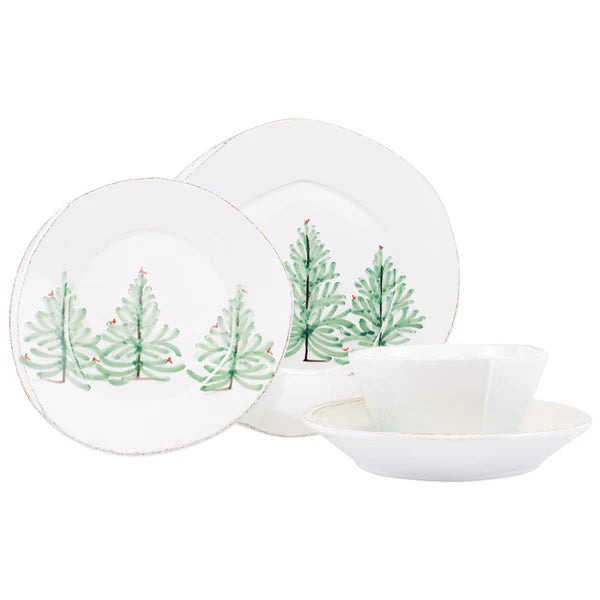 LASTRA HOLIDAY 4-PC PLACE SETTING