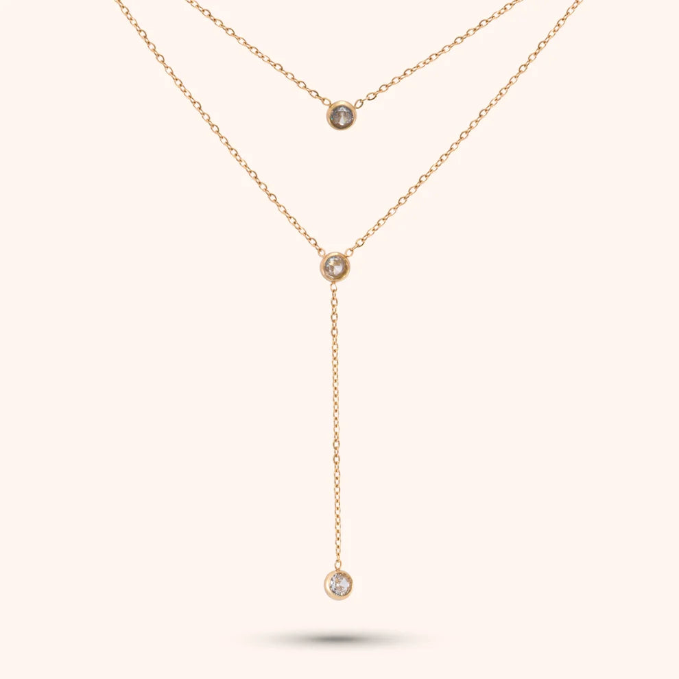 LUNA LARIAT NECKLACE