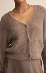 SADIRA FLUFFY CARDIGAN