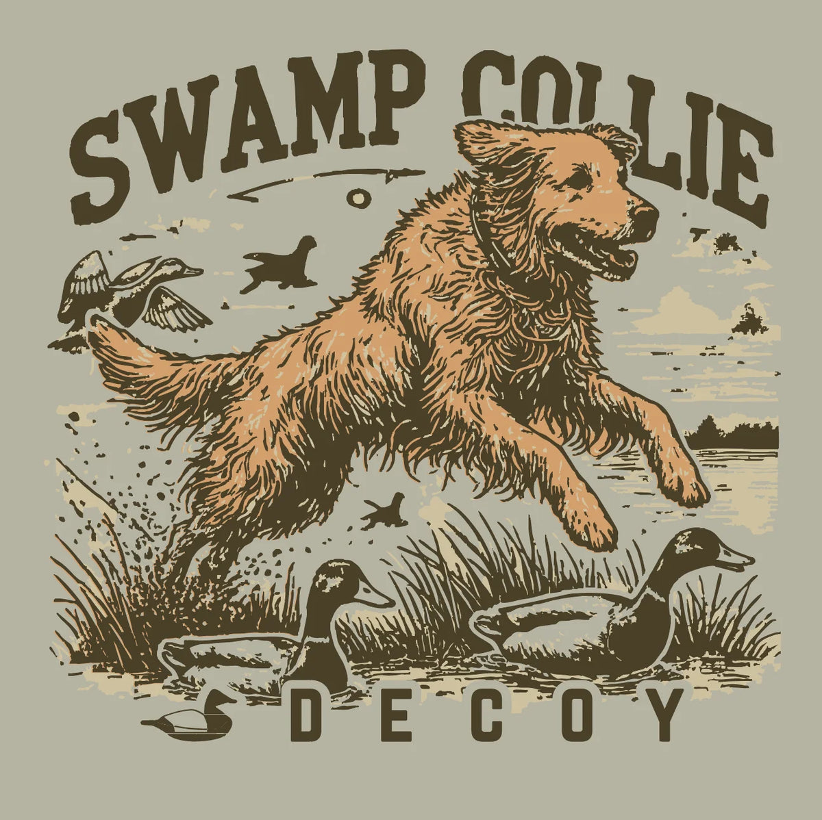 SWAMP COLLIE TSHIRT