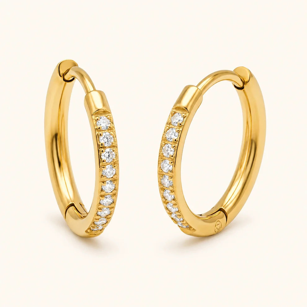 STRATA HUGGIE EARRINGS