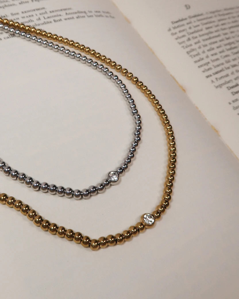 OLIVIA BEADED NECKLACE