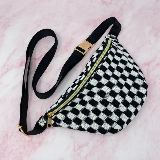 CHECK YO SELF SLING BAG