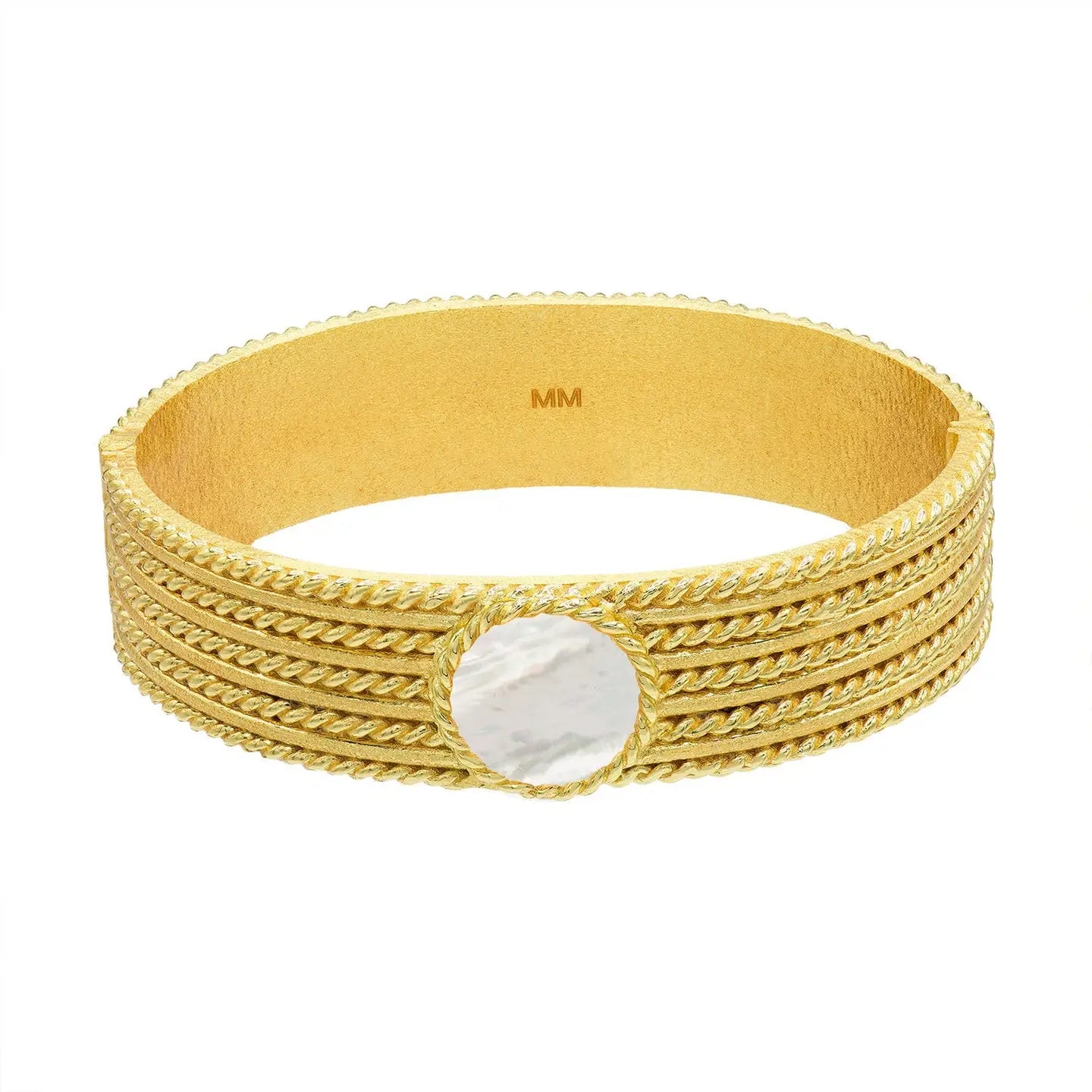 EILEEN BRACELET - FLAT MOTHER OF PEARL