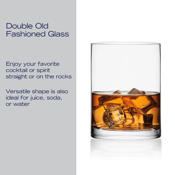 MIKASA PARKER DOUBLE OLD FASHIONED - SET OF 4