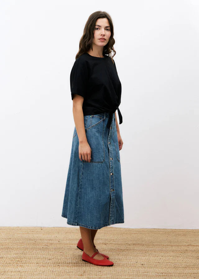 CARINA T-SHIRT - BLACK