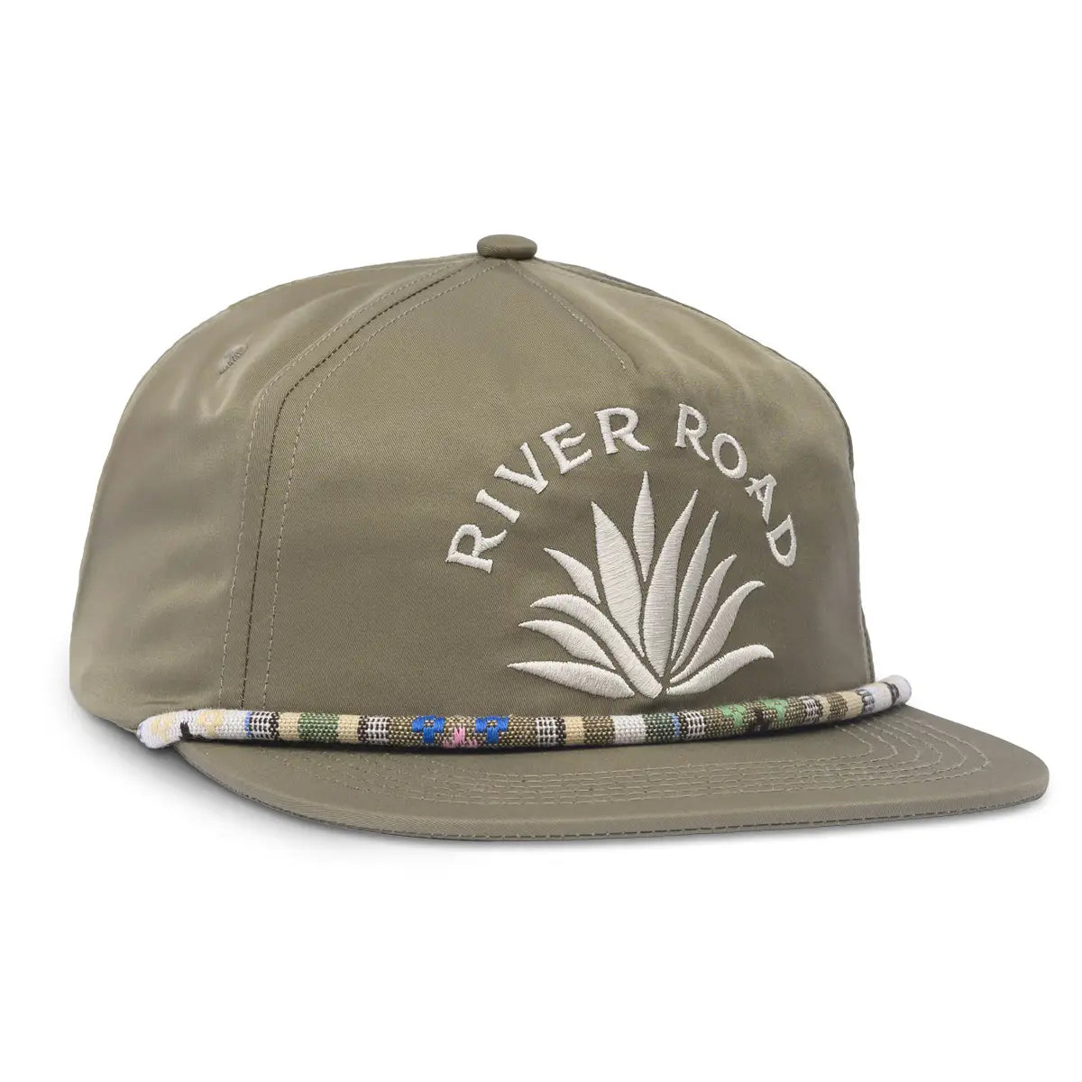 AGAVE FIESTA SNAPBACK HAT - KHAKI