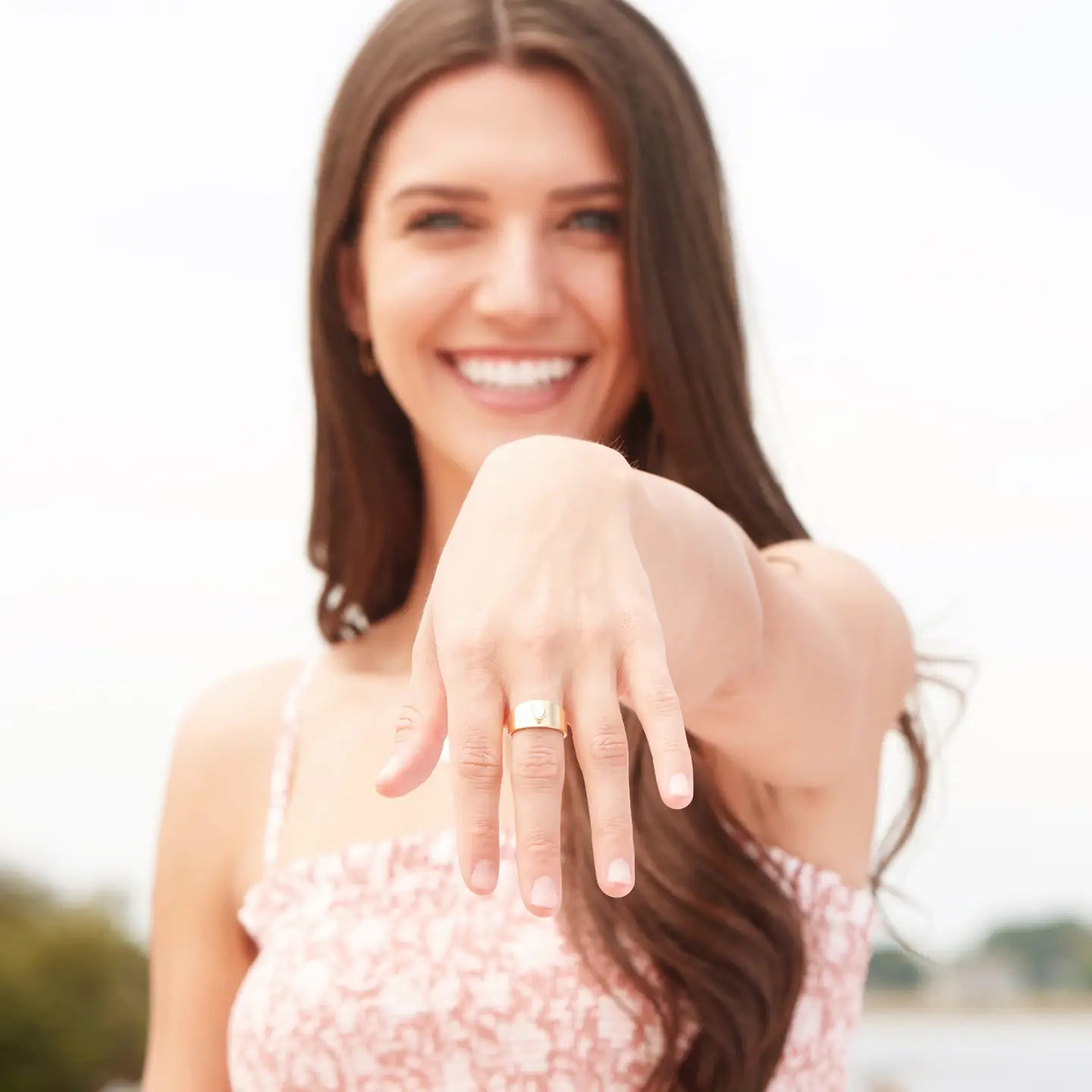 RILEY PEARL RING - 7