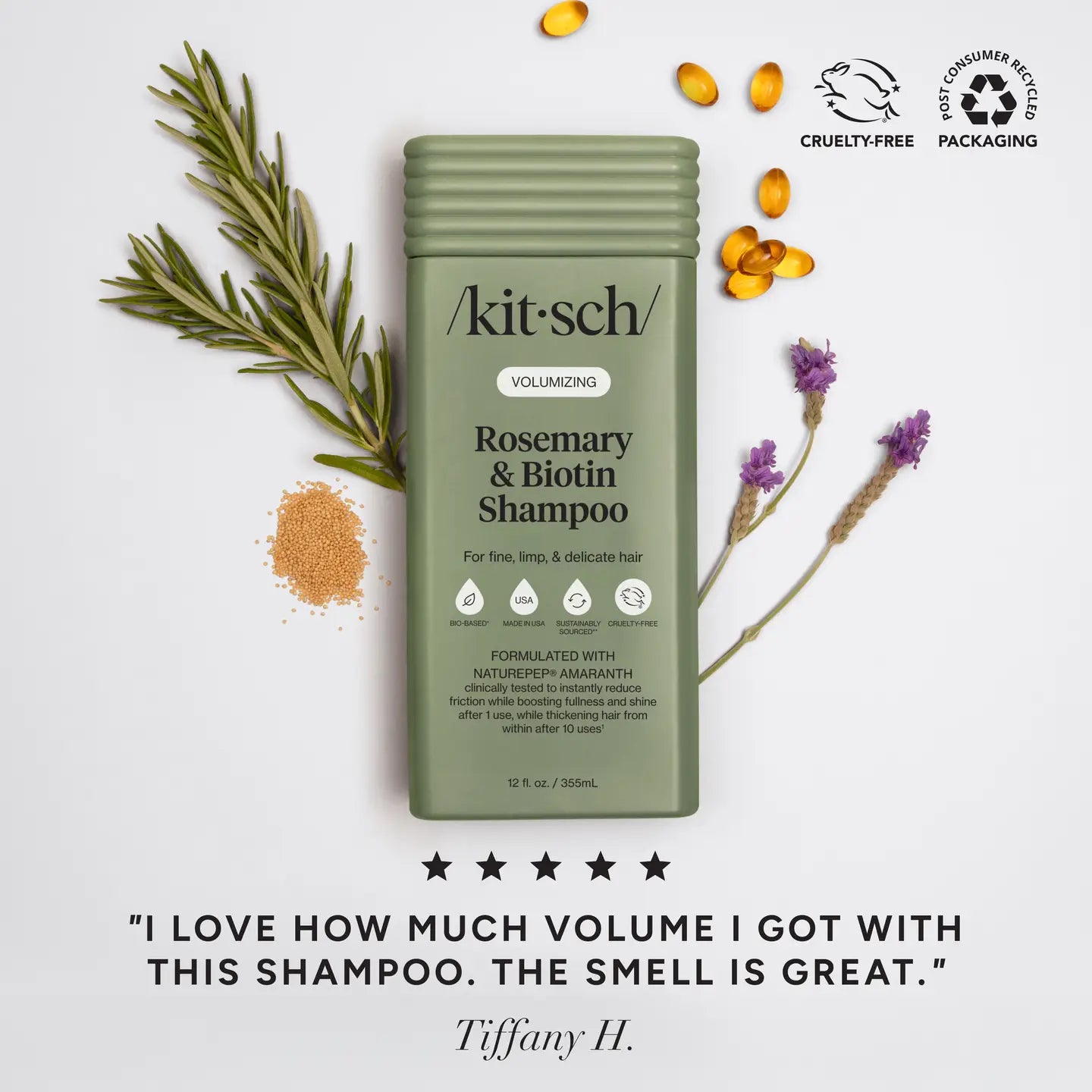 VOLUMIZING ROSEMARY & BIOTIN SHAMPOO