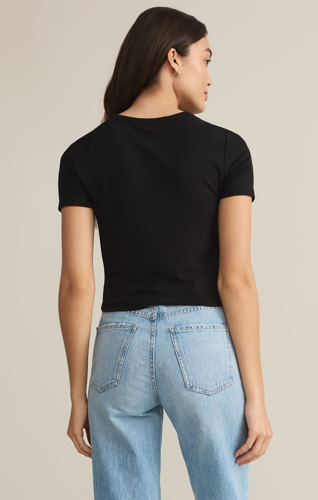 SECOND SKIN CREW TOP