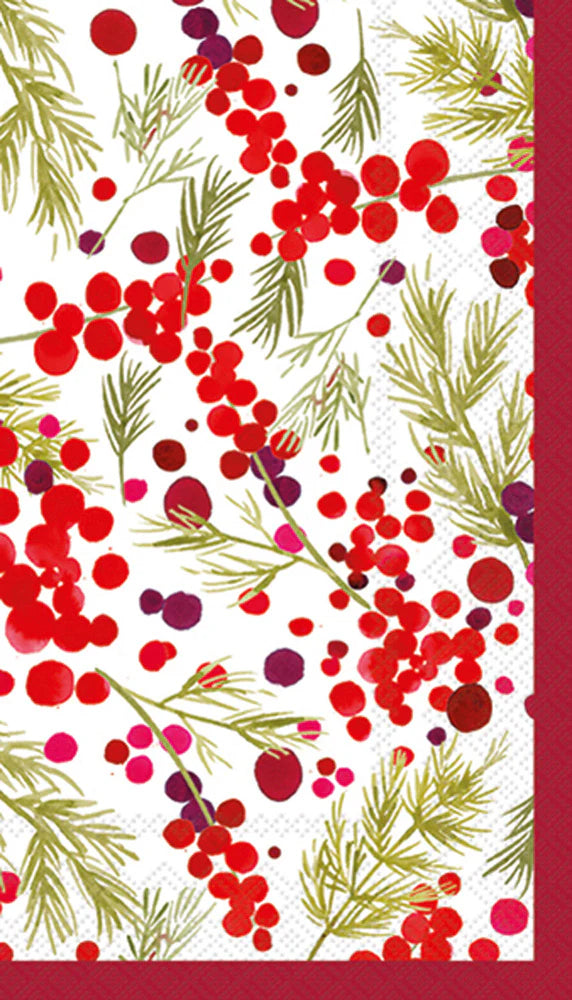 MERRY BERRIES GUEST TOWEL