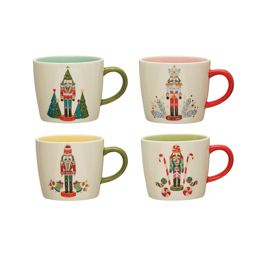 NUTCRACKER MUGS SET/4