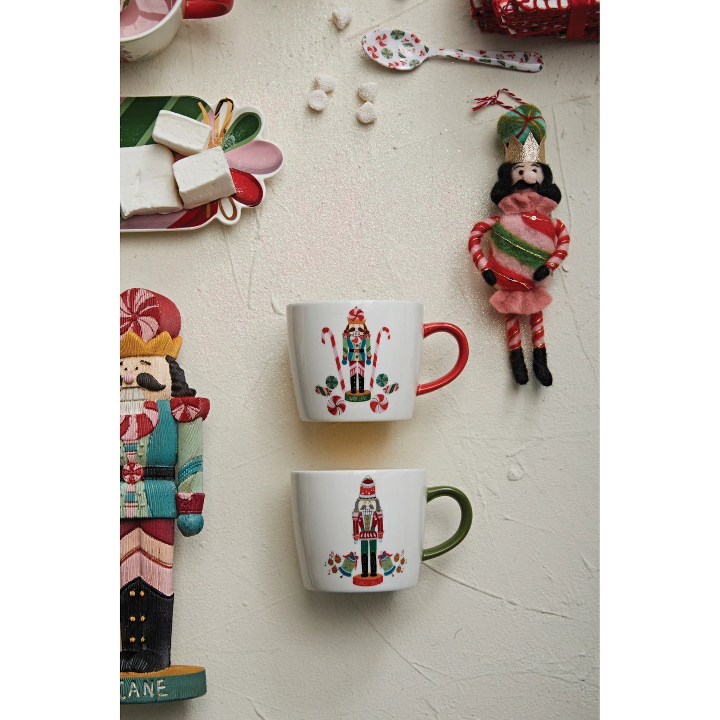 NUTCRACKER MUGS SET/4