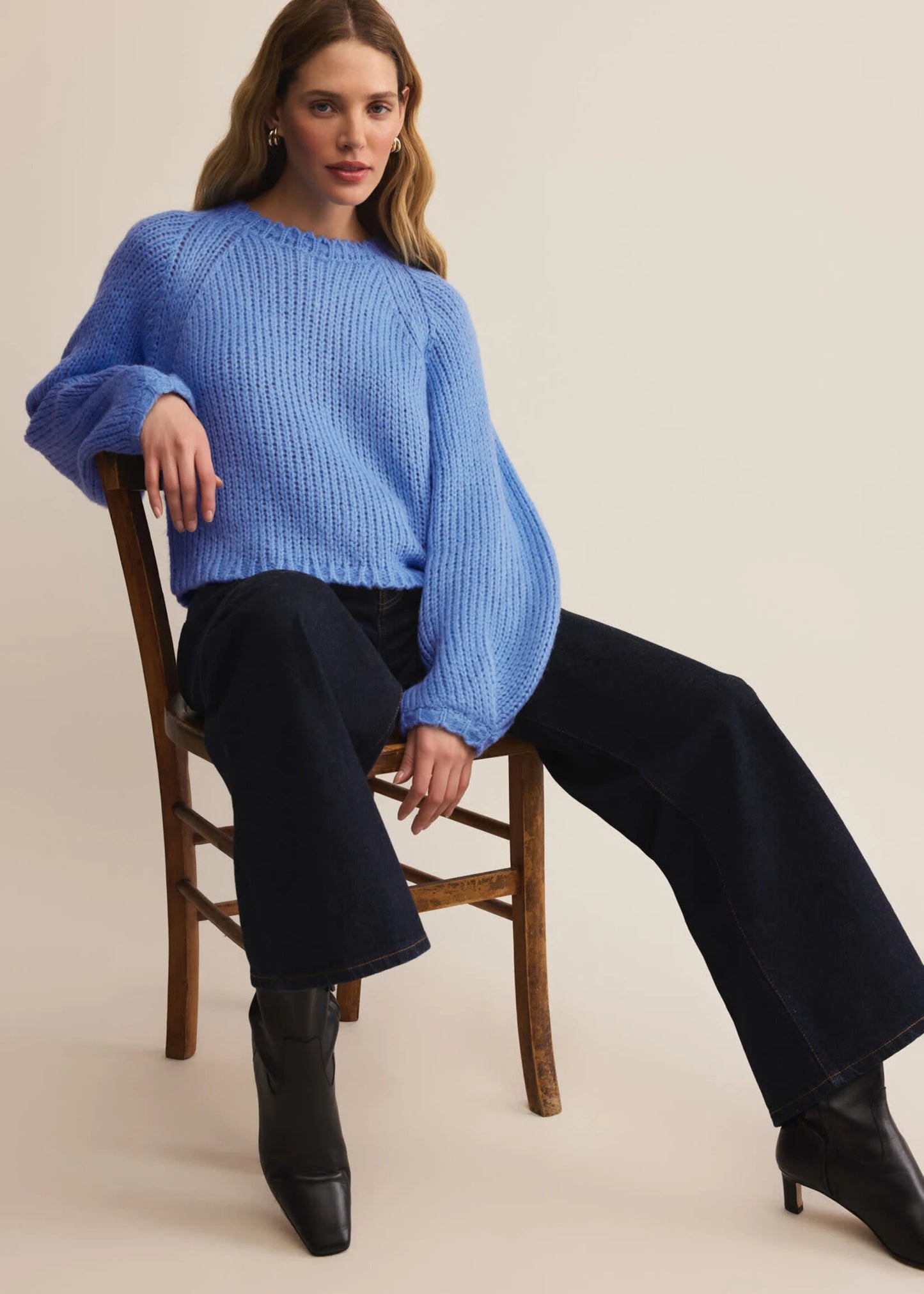 SHEENA SWEATER BLUE