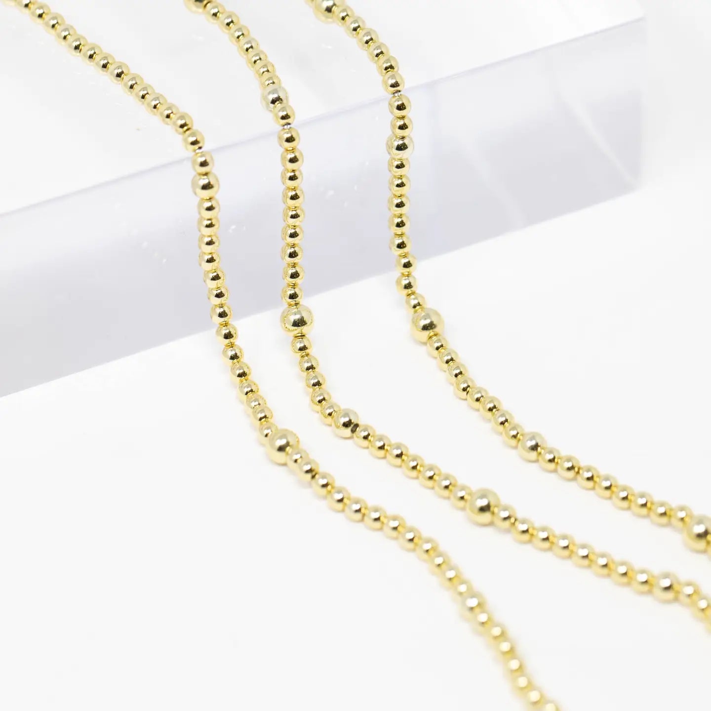 DOTTIE GOLD BUBBLE NECKLACE