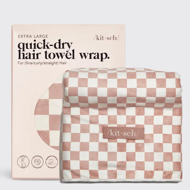 EXTRA LARGE QUICK-DRY HAIR TOWEL WRAP