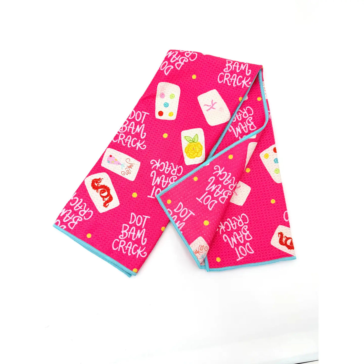 MAHJONG WAFFLE TEA TOWEL