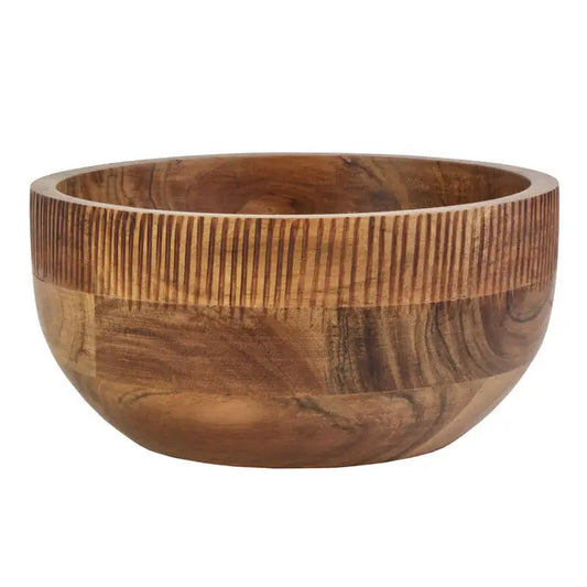 CALEB ACACIA WOOD MEDIUM SERVING BOWL