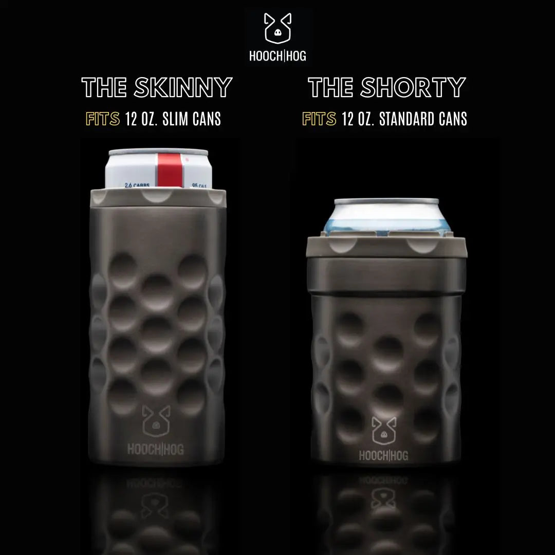 THE SHORTY CAN COOLER - GUNMETAL