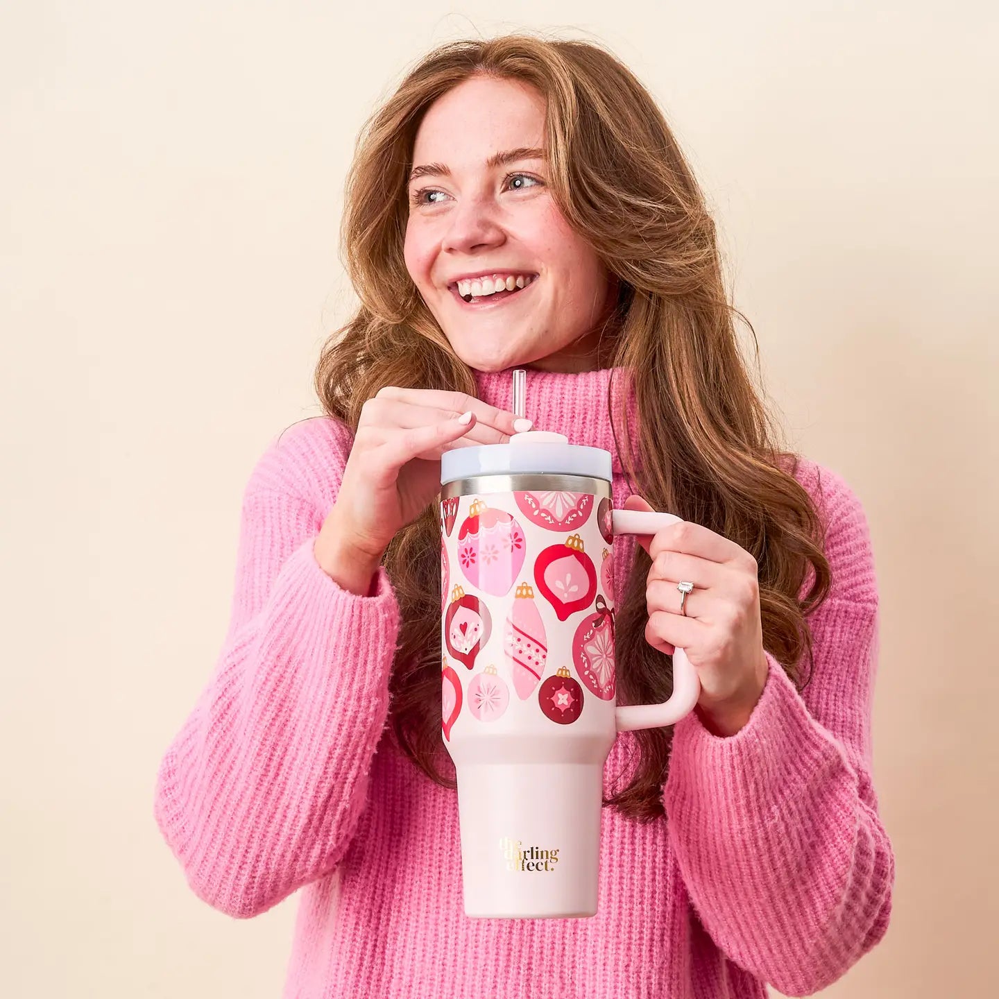 MERRY ORNAMENTS 40oz TUMBLER