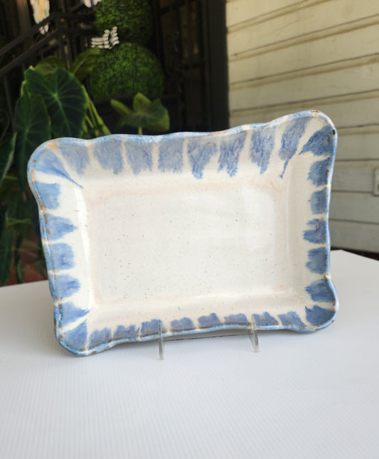 WAVED RECTANGULAR BAKER