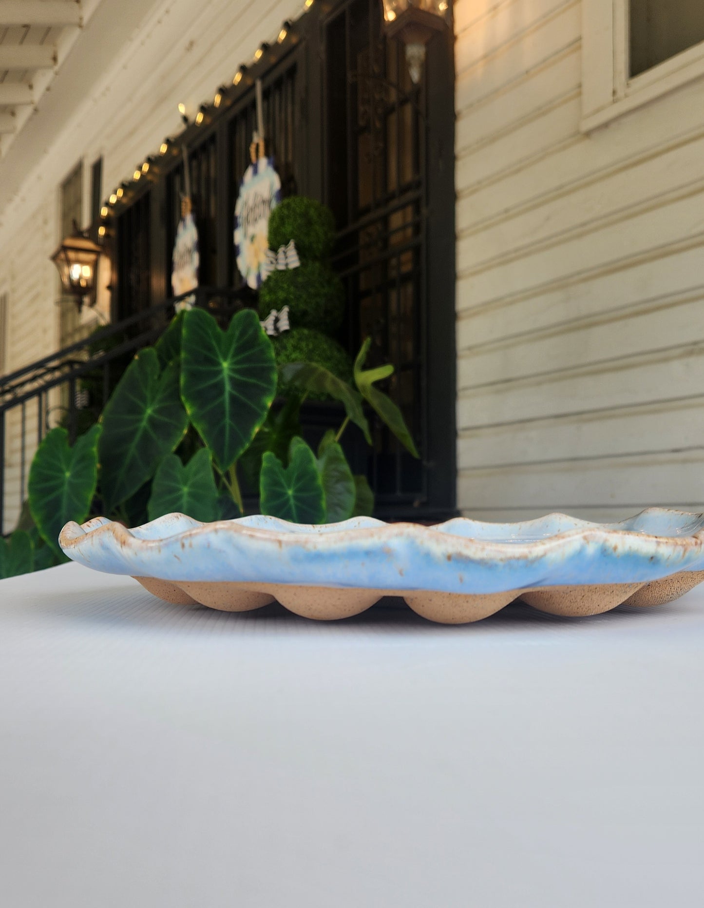 HANDCRAFTED EGG PLATTER