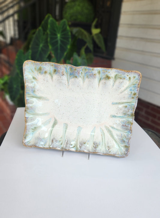 FLUTTERED RECTANGLE TRAY