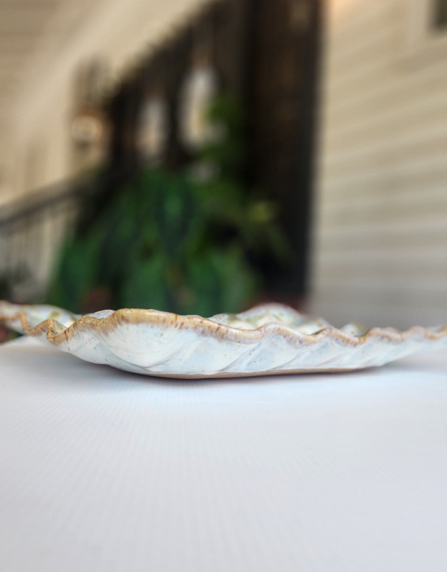 FLUTTERED RECTANGLE TRAY