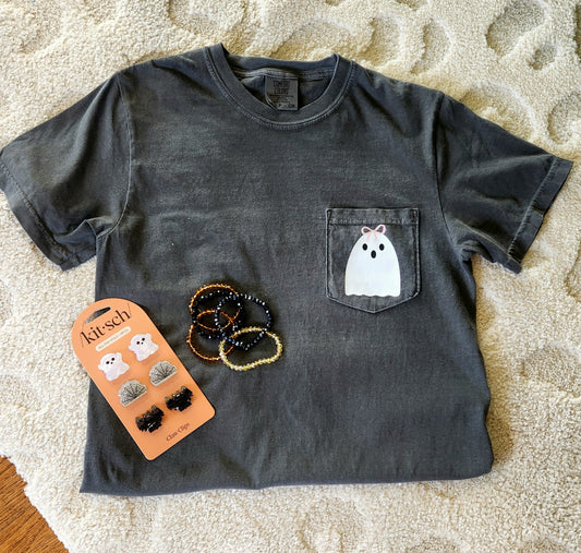 BOO COQUETTE GHOST TEE