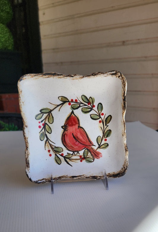CARDINAL KEEPSAKE DISH