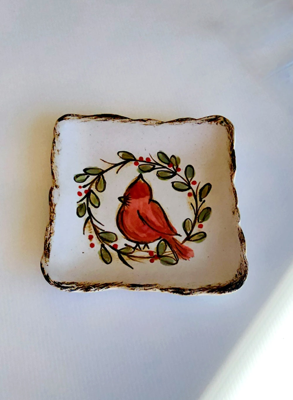 CARDINAL KEEPSAKE DISH