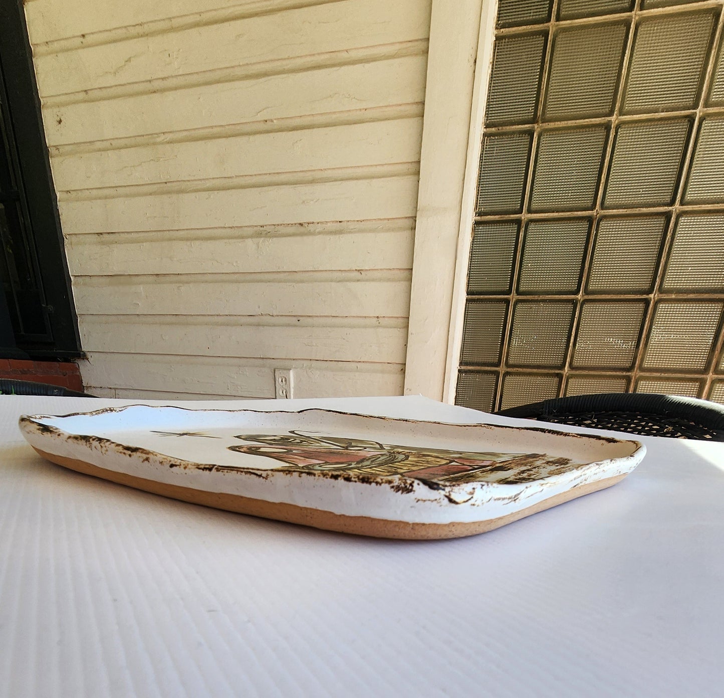 AT THE MANGER PLATTER