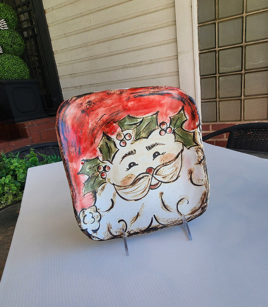 STORYBOOK SANTA PLATE