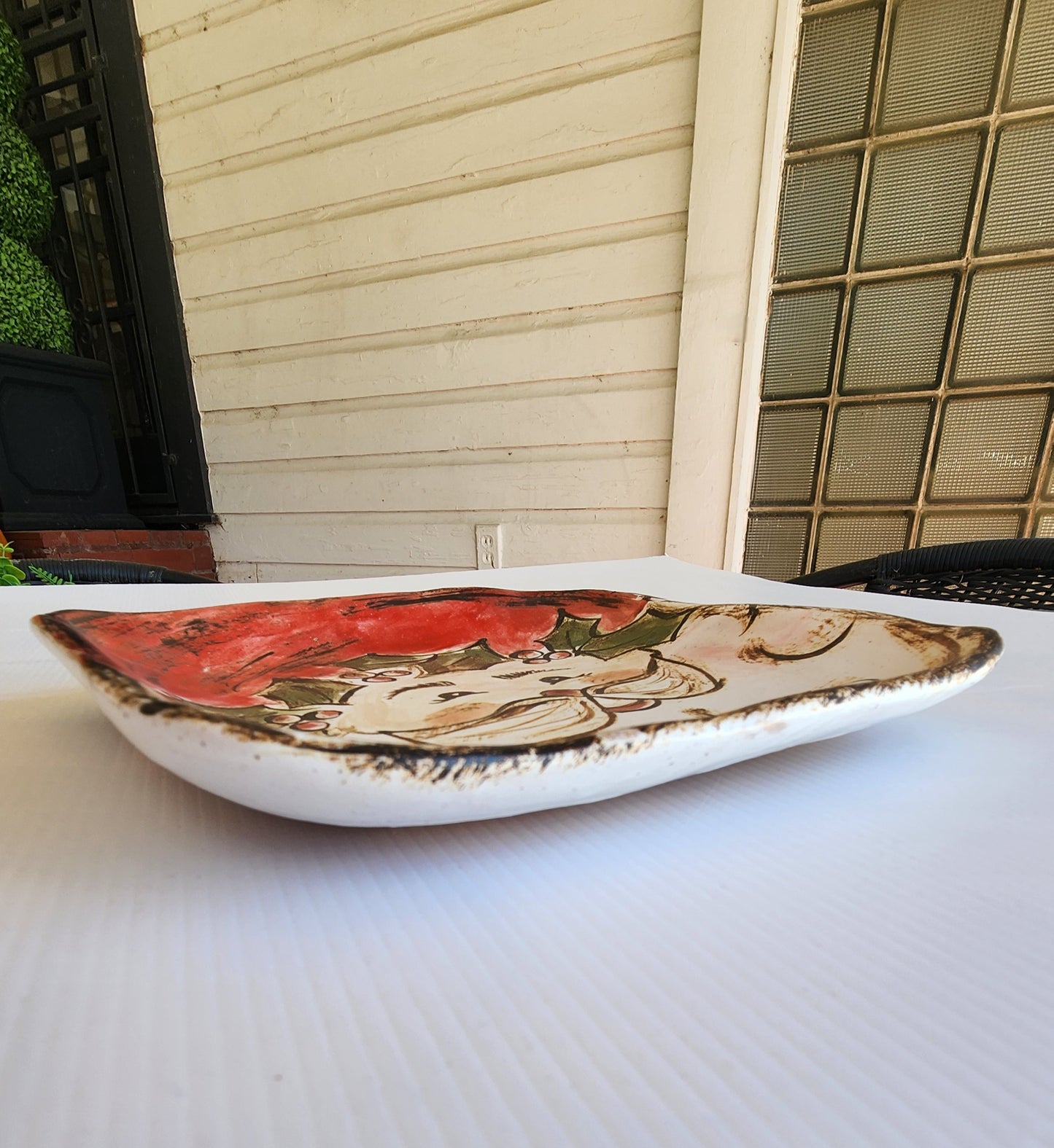 STORYBOOK SANTA PLATE