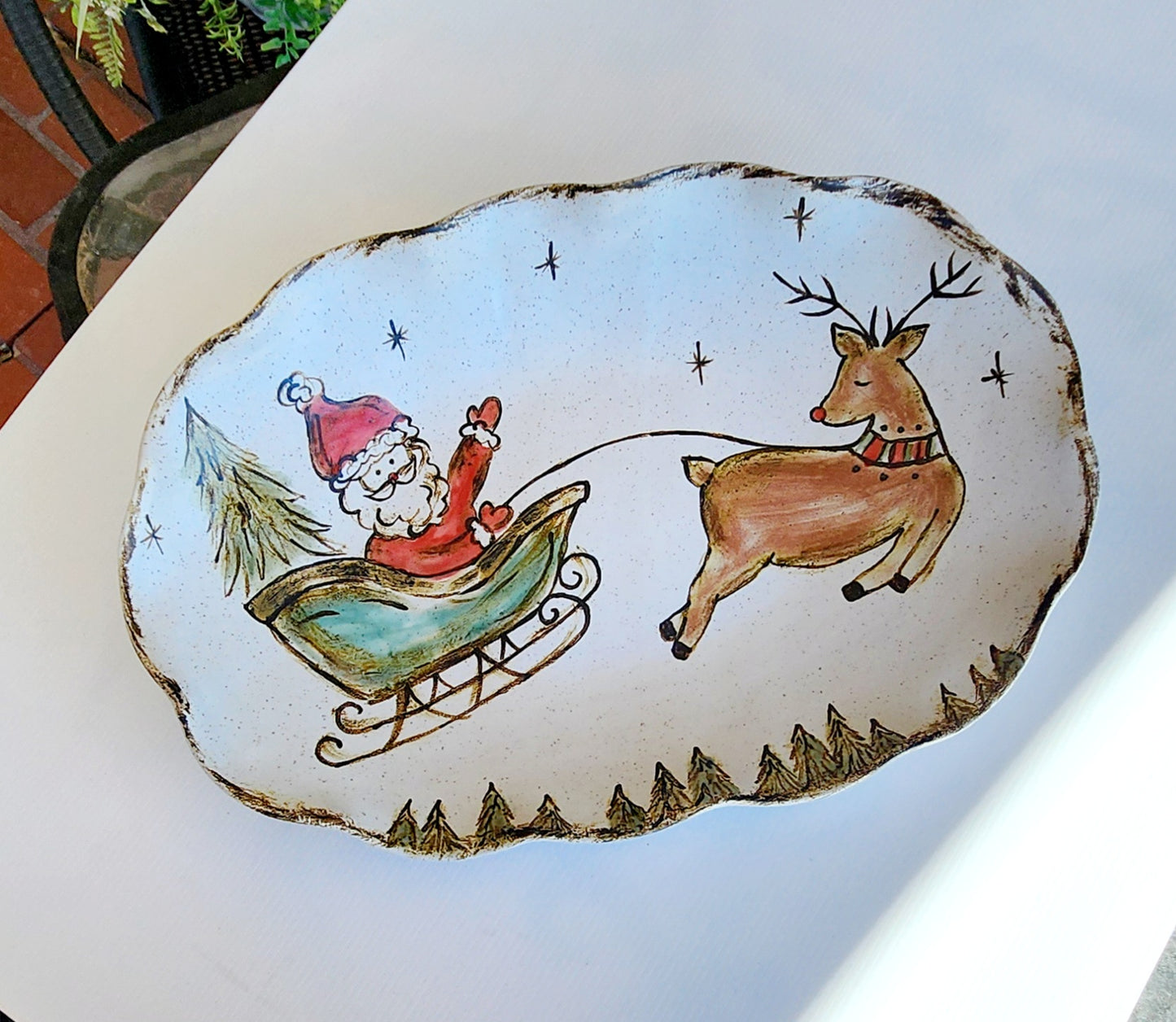 UP ON THE ROOFTOP PLATTER