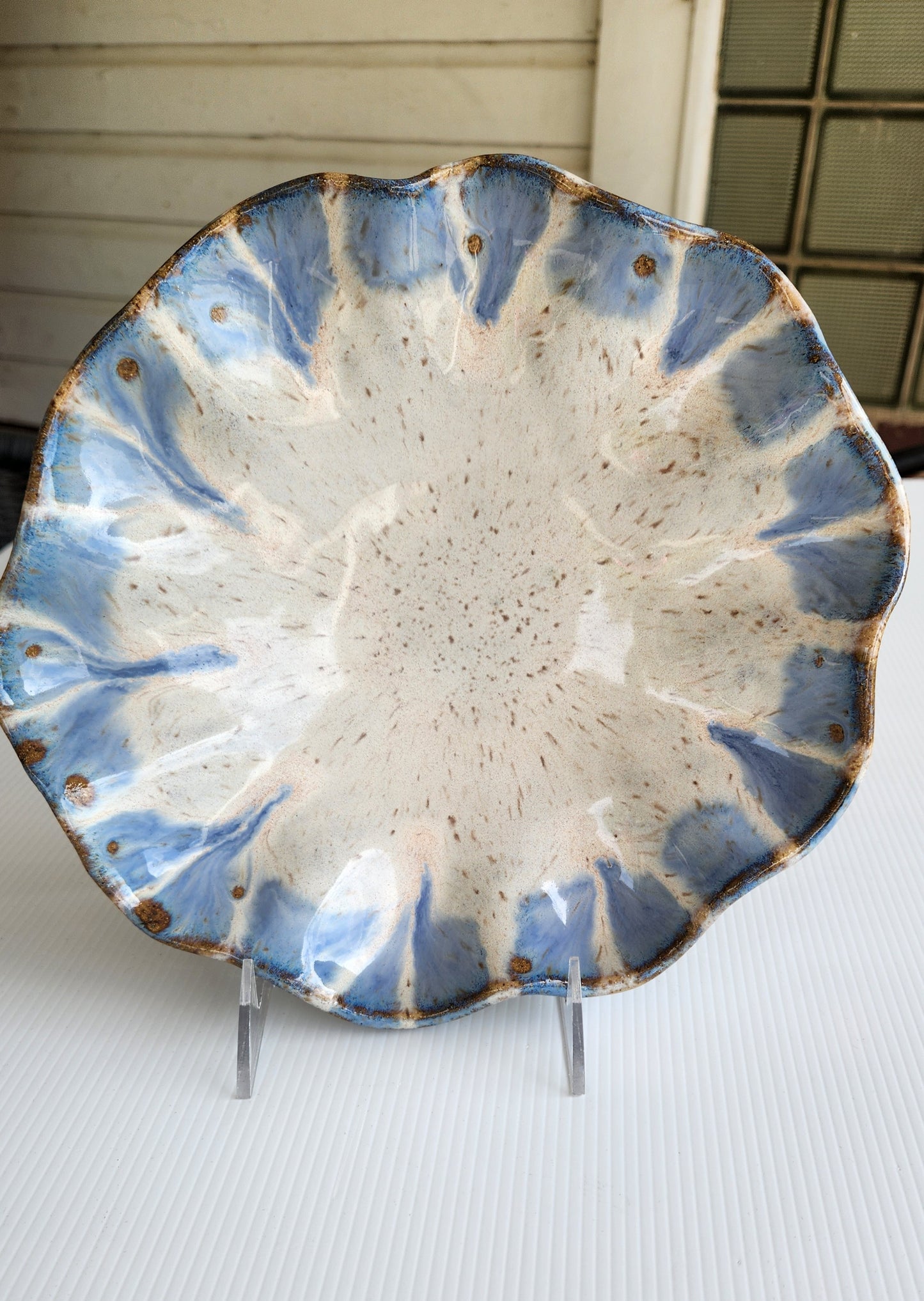 MINI FREEFORM BOWL - BLUE WILLOW