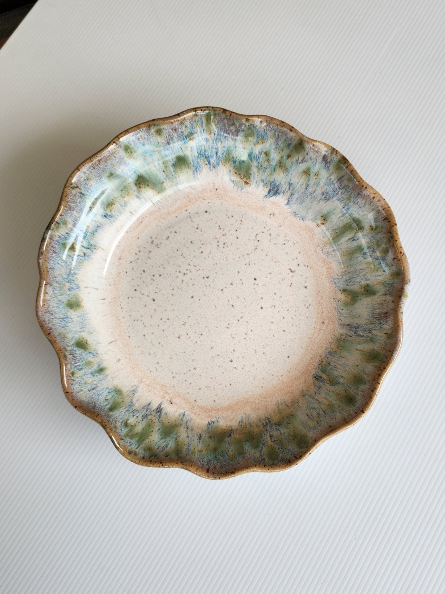 BAKERY PIE DISH - BOTANICAL