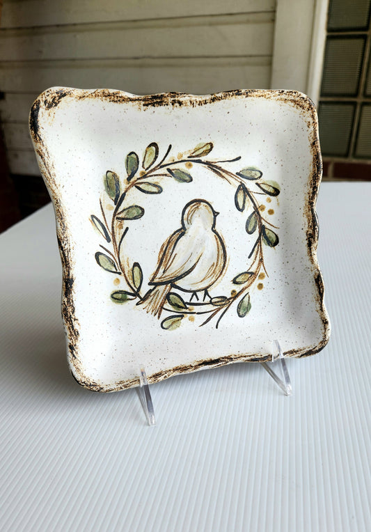 HAPPY BIRD KEEPSAKE DISH
